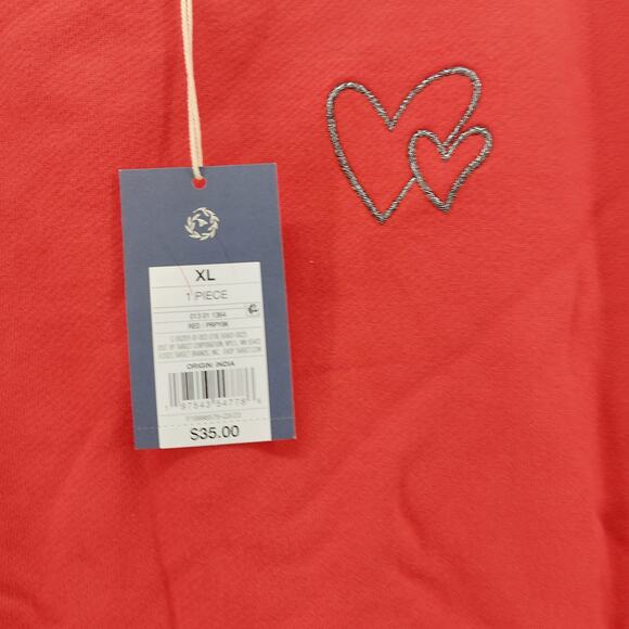 Universal Thread Red Sweater Heart Valentines Preppy XL - Picture 5 of 14